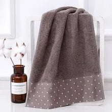 Load image into Gallery viewer, Inyahome Set of 1/4/6/10 Monogrammed Towels Sets Embroidered Luxury Large Bath Hand Face Towels Sets Personalized Gift Towels