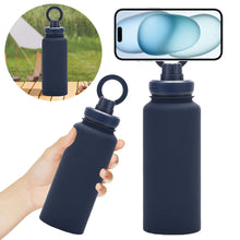 Charger l'image dans la galerie, Insulated Water Bottle with Phone Mount