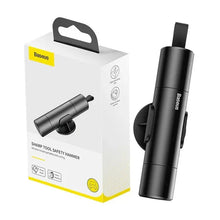Load image into Gallery viewer, Baseus Car Safety Hammer Auto Emergency Glass Window Breaker Seat Belt Cutter Life-Saving Escape Car Emergency Tool