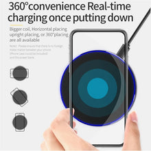 Загрузить изображение в средство просмотра галереи, 100W Super Fast Wireless Charger For Samsung Galaxy S20 S10 S9 S8 Note Phone Charging Pad For iPhone 15 14 13 12 Pro Xs Max X 8