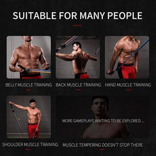 Load image into Gallery viewer, Resistance Bands With Handles, Exercise Bands, Workout Bands With Handles For Men Women, Strength Training Equipment At Home