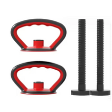 Загрузить изображение в средство просмотра галереи, 2 IN 1 ADJUSTABLE DUMBBELLS SET, WITH BARS, MULTIFUNCTION, 10KG-50KG (KETTLEBELL HANDLE OPTIONAL), FREE SHIPPING