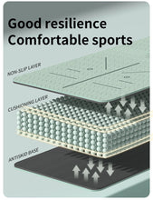 Load image into Gallery viewer, Yoga Mat Non Slip, Eco Friendly Fitness Exercise Mat with Carrying Strap,Pro Yoga Mats for Women,Workout Mats for Home, Pilates