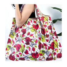 Load image into Gallery viewer, Reusable Grocery Bags Large-capacity Portable Tote Shoulder Bag Lightweight Print Handbag For Shopping Durable Nylon Shopper Bag