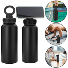 Charger l'image dans la galerie, Insulated Water Bottle with Phone Mount
