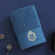 Load image into Gallery viewer, Inyahome Set of 1/4/6/10 Monogrammed Towels Sets Embroidered Luxury Large Bath Hand Face Towels Sets Personalized Gift Towels