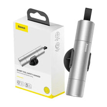 Load image into Gallery viewer, Baseus Car Safety Hammer Auto Emergency Glass Window Breaker Seat Belt Cutter Life-Saving Escape Car Emergency Tool
