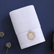Load image into Gallery viewer, Inyahome Set of 1/4/6/10 Monogrammed Towels Sets Embroidered Luxury Large Bath Hand Face Towels Sets Personalized Gift Towels