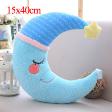 Charger l'image dans la galerie, Plush Sky Pillows Emotional Moon Star Cloud Shaped Pillow Pink White Grey Room Chair Decor Seat Cushion