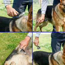 Загрузить изображение в средство просмотра галереи, Pets Fur Knot Cutter Dog Grooming Shedding Tools Pet Cat Hair Removal Comb Brush Double sided Pet Products Suppliers