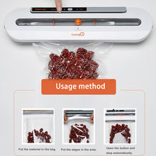 Charger l'image dans la galerie, saengQ Best Food Vacuum Sealer 220V/110V Automatic Commercial Household Food Vacuum Sealer Packaging Machine Include 10Pcs Bags