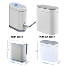 Load image into Gallery viewer, Joybos Smart Sensor Trash Can Electronic Automatic Bathroom Waste Garbage Bin Household Toilet Waterproof Narrow Seam Sensor Bin