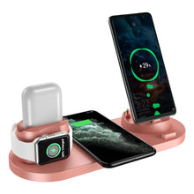 Load image into Gallery viewer, Wireless Charger 6 in 1 10w Qi Fast Stand