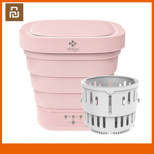 갤러리 뷰어에 이미지 로드, Moyu Electric Mini Household Washing Machine Foldable Barrel Portable Washer With Dehydration Function For Travel Trip