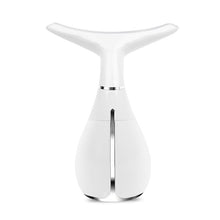 Load image into Gallery viewer, Ms.W 3 Color LED Light Anti-wrinkle Neck Vibration Massager Device