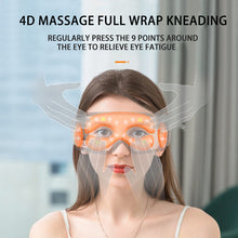Загрузить изображение в средство просмотра галереи, Eye Massager 4D Smart Airbag Vibration Eye Care Instrument Hot Compress Bluetooth Eye Massage Glasses Fatigue Pouch & Wrinkle