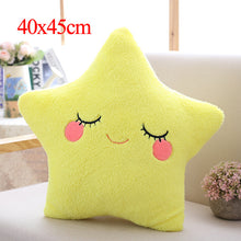 Charger l'image dans la galerie, Plush Sky Pillows Emotional Moon Star Cloud Shaped Pillow Pink White Grey Room Chair Decor Seat Cushion