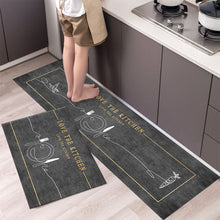 Charger l'image dans la galerie, New Hot Sale Kitchen Floor Mat Tableware Pattern Entrance Doormat Bathroom Door Floormat Parlor Anti-slip Antifouling Long Rugs