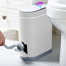Load image into Gallery viewer, Joybos Smart Sensor Trash Can Electronic Automatic Bathroom Waste Garbage Bin Household Toilet Waterproof Narrow Seam Sensor Bin