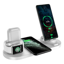 Load image into Gallery viewer, Wireless Charger 6 in 1 10w Qi Fast Stand