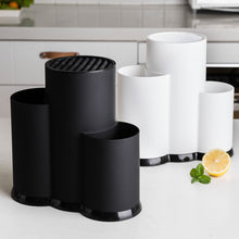 Charger l'image dans la galerie, MDZF SWEETHOME Multi-Function Utensil Holder Knife Block PP Flatware Drainer Storage Box Spoon Fork Kitchen Organizer Rack