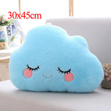 Charger l'image dans la galerie, Plush Sky Pillows Emotional Moon Star Cloud Shaped Pillow Pink White Grey Room Chair Decor Seat Cushion