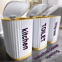 Charger l'image dans la galerie, Smart Sensor Garbage Bin Kitchen Bathroom Toilet Trash Can Best Automatic Induction Waterproof Bin with Lid 10/15L