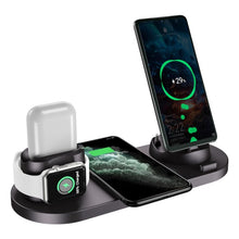 Load image into Gallery viewer, Wireless Charger 6 in 1 10w Qi Fast Stand