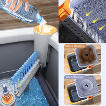 Load image into Gallery viewer, Mop with Bucket Wringer | Automatic Separation | Rotating  Squeeze Mop