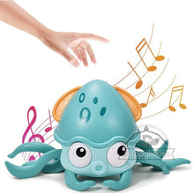 Load image into Gallery viewer, Crawling Crab Baby Toys with Music LED Light Up Musical Toys for Toddler Automatically Avoid Obstacles Interactive Toys for Kids