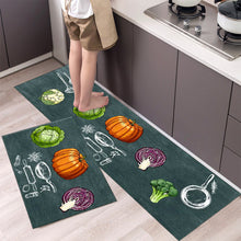 Charger l'image dans la galerie, New Hot Sale Kitchen Floor Mat Tableware Pattern Entrance Doormat Bathroom Door Floormat Parlor Anti-slip Antifouling Long Rugs