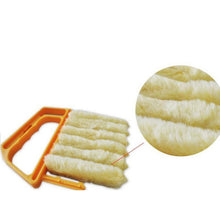 Load image into Gallery viewer, Useful Microfiber Window cleaning brush air Conditioner Duster cleaner with washable venetian blind blade cleaning cloth 40P