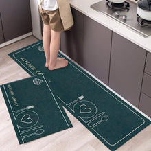 Charger l'image dans la galerie, New Hot Sale Kitchen Floor Mat Tableware Pattern Entrance Doormat Bathroom Door Floormat Parlor Anti-slip Antifouling Long Rugs
