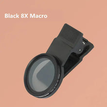 Загрузить изображение в средство просмотра галереи, Macro Lens for Mobile 15X Fill Ring Light Selfie Live Lamp Camera Lens with LED Universal Flash Smartphone Portable Light Clip
