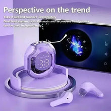 ギャラリービューアに画像を読み込む、T8 Wireless Bluetooth Headphones LED Power Display In-Ear Wireless Earbuds with Charging Case HiFi Stereo TWS Headset for Air39
