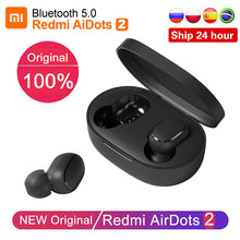 Загрузить изображение в средство просмотра галереи, Airdots 2 Fone Wireless Earbuds Stereo Earphone Bluetooth Headphones with Mic Airdots 2 Bluetooth Headset
