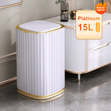 Загрузить изображение в средство просмотра галереи, Smart Sensor Garbage Bin Kitchen Bathroom Toilet Trash Can Best Automatic Induction Waterproof Bin with Lid 10/15L
