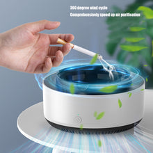 Laden Sie das Bild in den Galerie-Viewer, Multipurpose Ashtray with Air Purifier Function Odor Smoke Removal Ashtray Anion Automatic Purifier Ashtray Smoking Accessories
