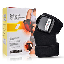 갤러리 뷰어에 이미지 로드, Electric Heating Knee Massager Far Infrared Joint Physiotherapy Elbow Knee Pad Vibration Massage Pain Relief Health Care
