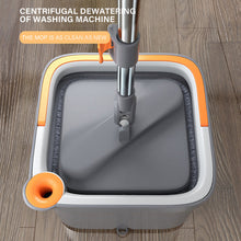 Charger l&#39;image dans la galerie, Mop with Bucket Wringer | Automatic Separation | Rotating  Squeeze Mop
