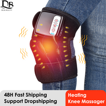 Laden Sie das Bild in den Galerie-Viewer, Electric Heating Knee Massager Far Infrared Joint Physiotherapy Elbow Knee Pad Vibration Massage Pain Relief Health Care
