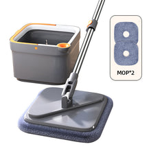 Загрузить изображение в средство просмотра галереи, Mop with Bucket Wringer | Automatic Separation | Rotating  Squeeze Mop
