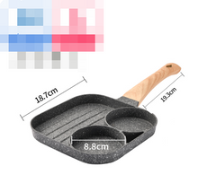 갤러리 뷰어에 이미지 로드, 2/4 Hole Frying Pot Pan Thickened Omelet Pan Non-stick
