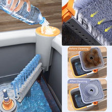 Load image into Gallery viewer, Mop with Bucket Wringer | Automatic Separation | Rotating  Squeeze Mop
