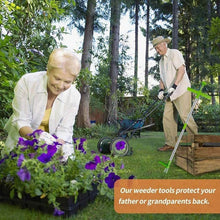 Laden Sie das Bild in den Galerie-Viewer, Portable Long Handle Weed Remover Portable Garden Lawn Weeder Outdoor Yard Grass Root Puller Tool Garden
