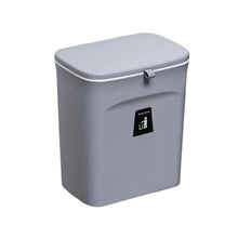 Load image into Gallery viewer, Garbage Can Kitchen Wall Hanging Kitchen Waste Bin With Cover Sealed Garbage Can Storage Bin Hanging Portable Design
